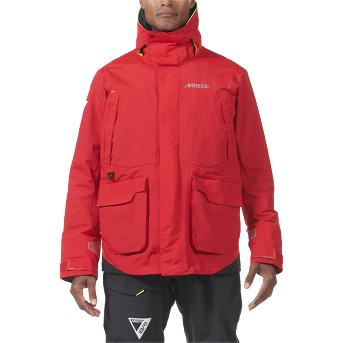 2024 Musto Mens BR1 Channel Sailing Jacket 82399 - True Red